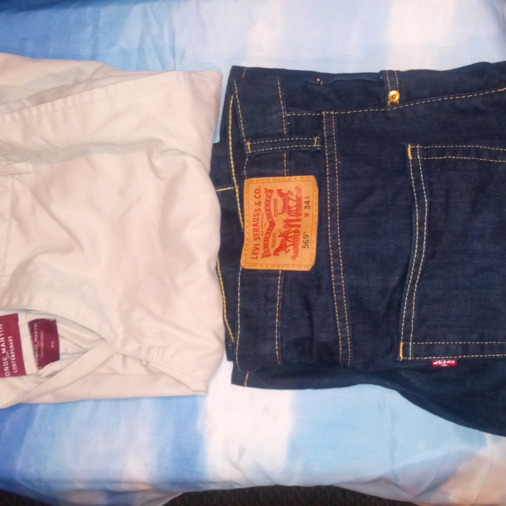 Levi's Men's Blue Denim Shorts